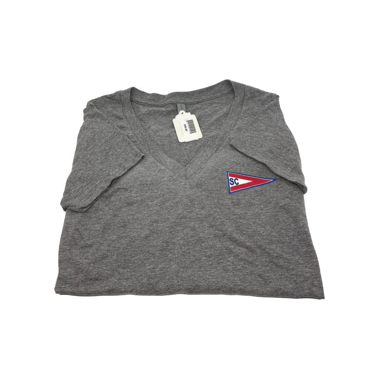 SC-Burgee-Ladies-V-Neck-Tee-Grey-2