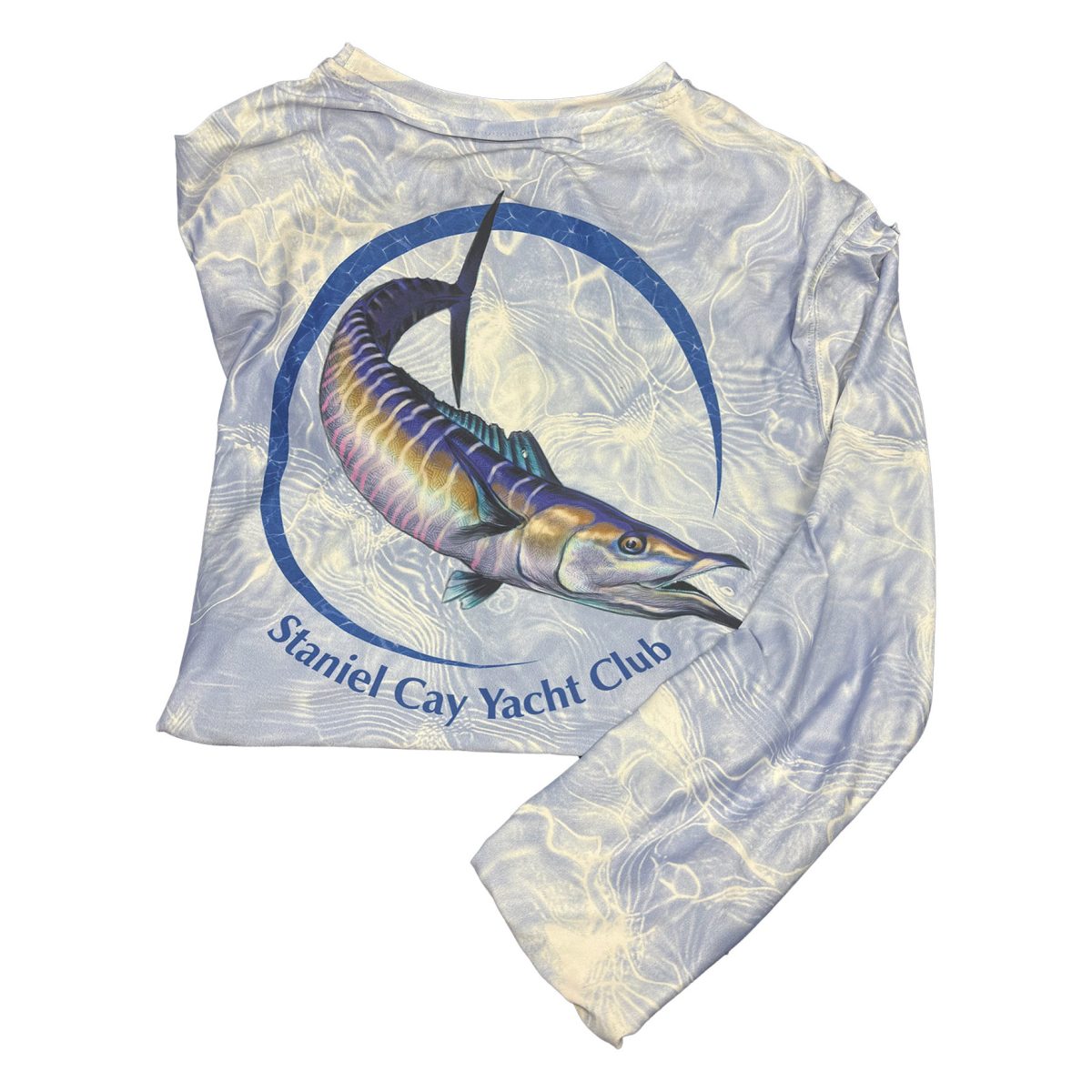 Blue Camo Sunshirt
