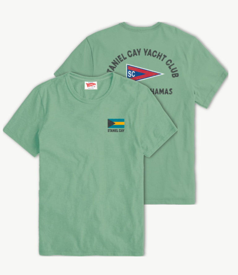 Bahamian Flag Tee- Reef