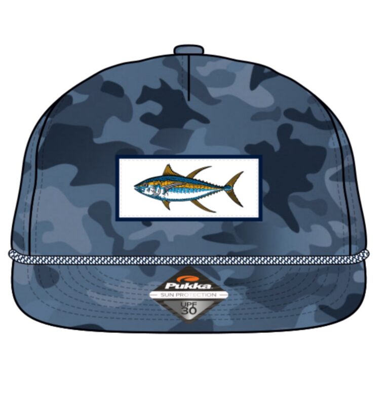 Blue Camo Tuna Hat