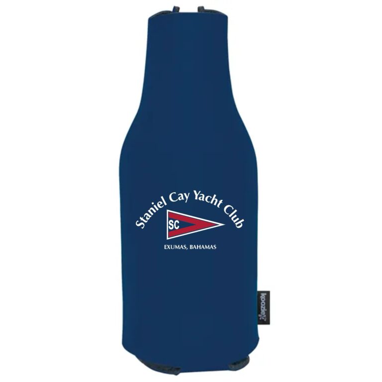 SCYC Navy Bottle Koozie