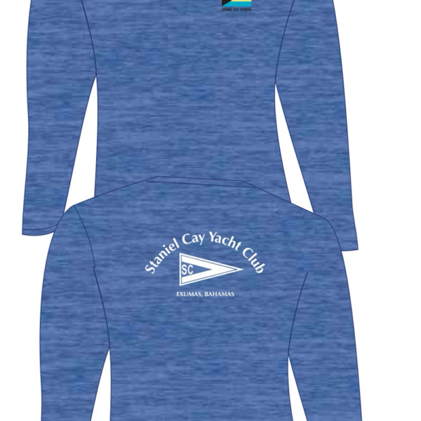 Adult Blue LS Sunshirt