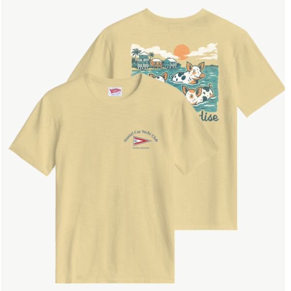 Yellow Pigs in Paradise Tee